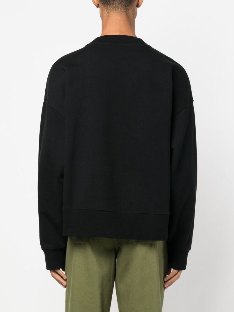 Black Star Sprayed Sweatshirt