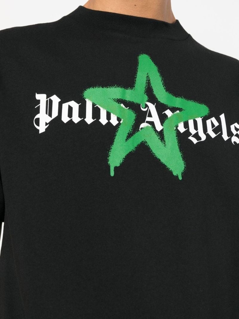 Black Star Sprayed T-shirt