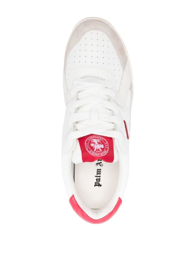 White Palm University Leather Sneakers