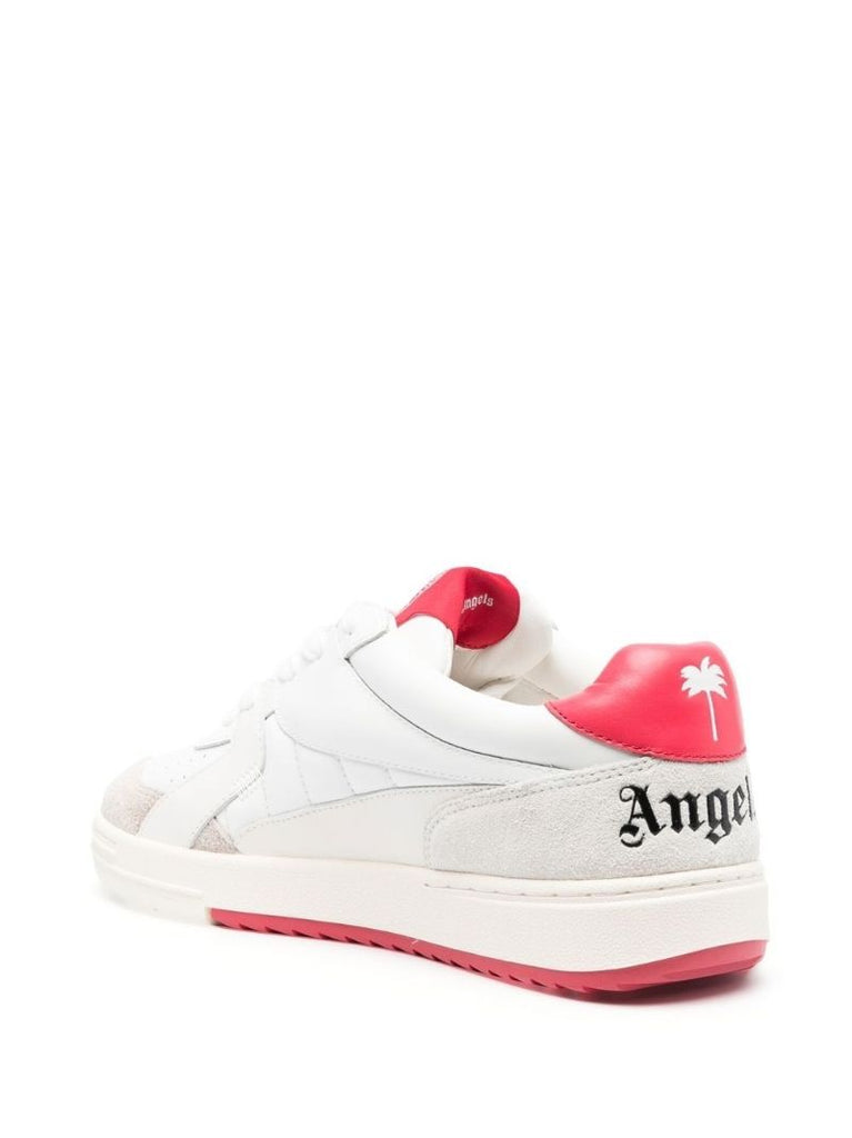 White Palm University Leather Sneakers