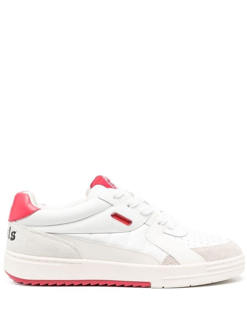 White Palm University Leather Sneakers