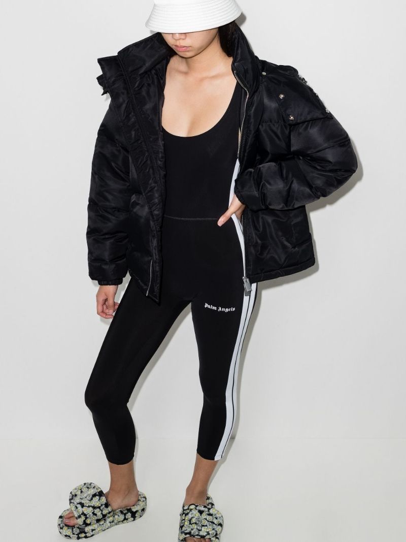 Side-stripe Track Jumpsuit