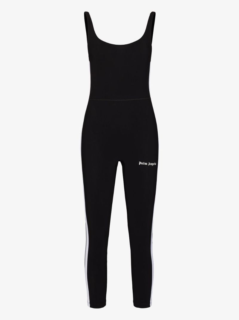 Side-stripe Track Jumpsuit
