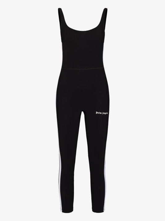 Side-stripe Track Jumpsuit