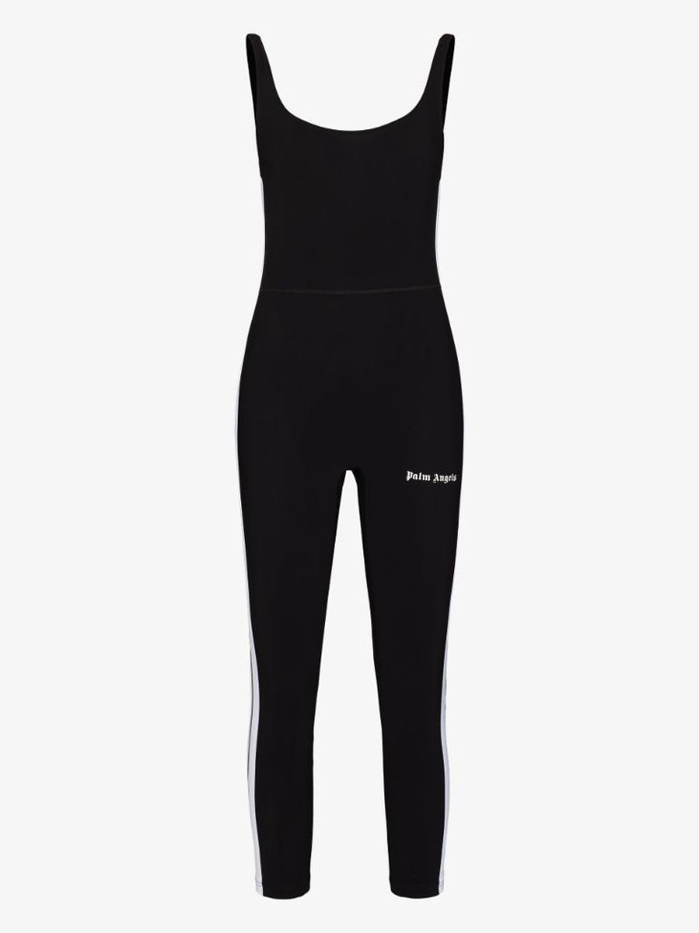 Side-stripe Track Jumpsuit