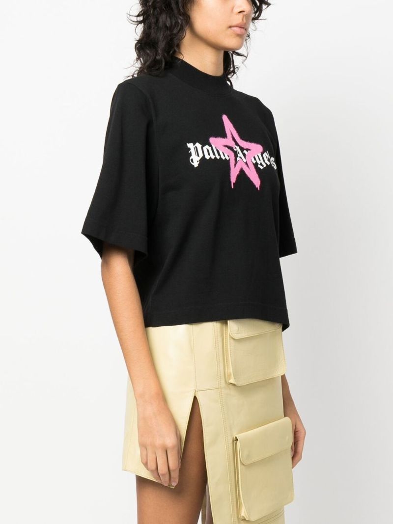 Black Logo Organic Cotton T-shirt