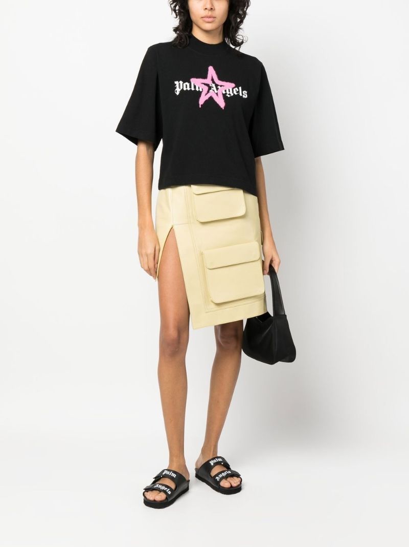 Black Logo Organic Cotton T-shirt