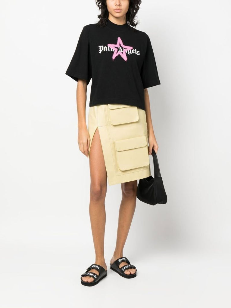 Black Logo Organic Cotton T-shirt