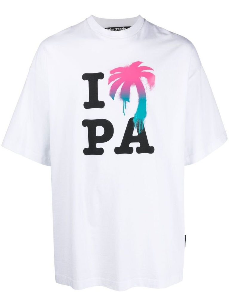 White I Love Pa T-shirt