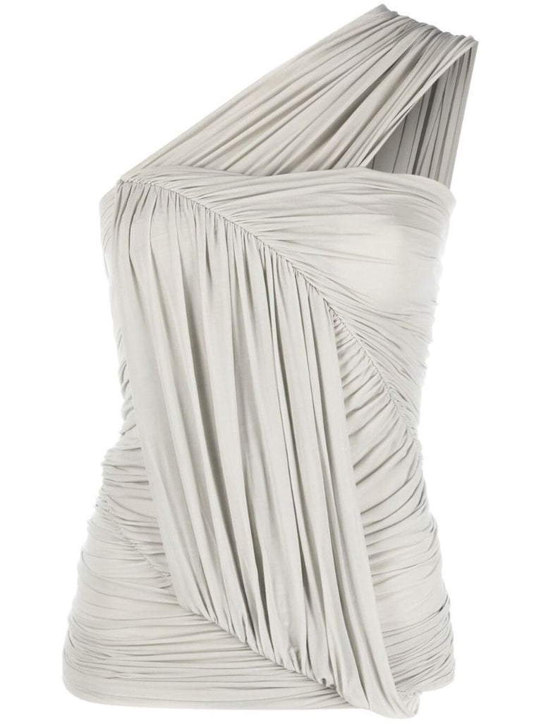Grey Edfu Draped Top