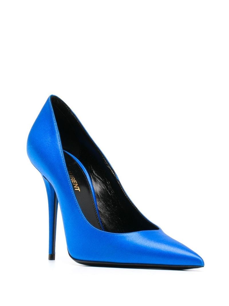 Blue Instinct 110 Pointed Toe Pumps