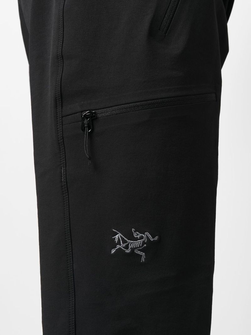 Black Gamma Ar Straight-leg Trousers