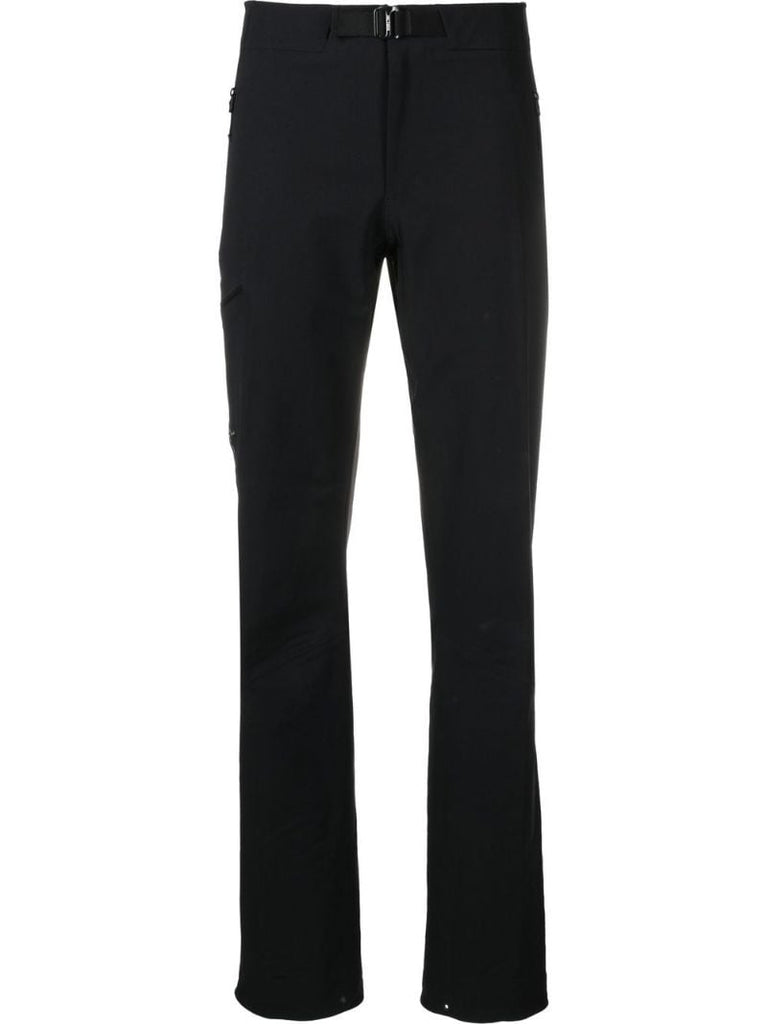 Black Gamma Ar Straight-leg Trousers