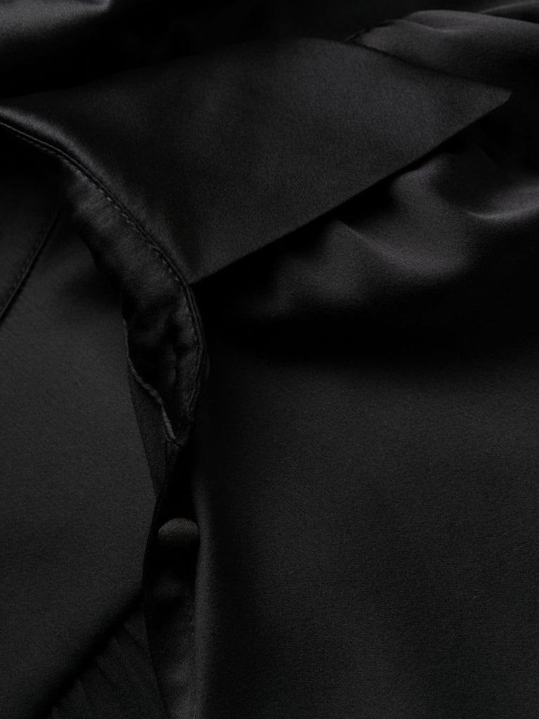 Black Crossover Bodysuit