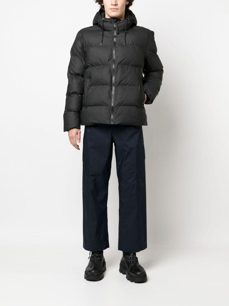 Navy 3l Straight-leg Trousers