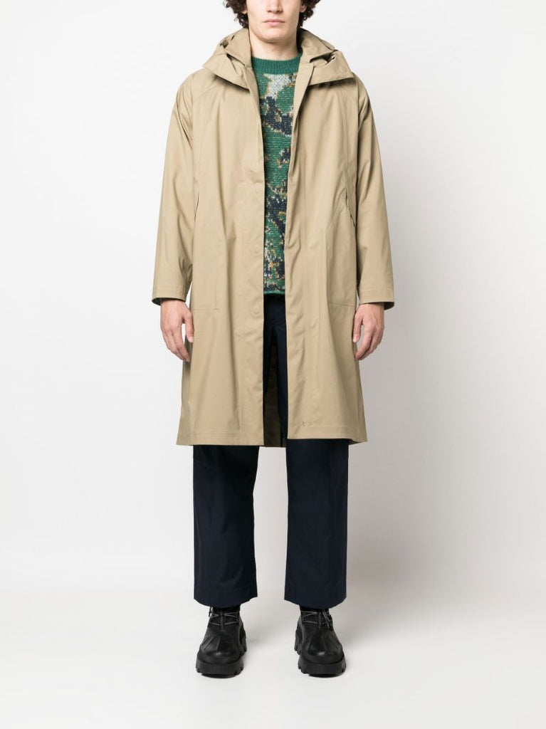 Neutral 3l Hooded Parka Coat