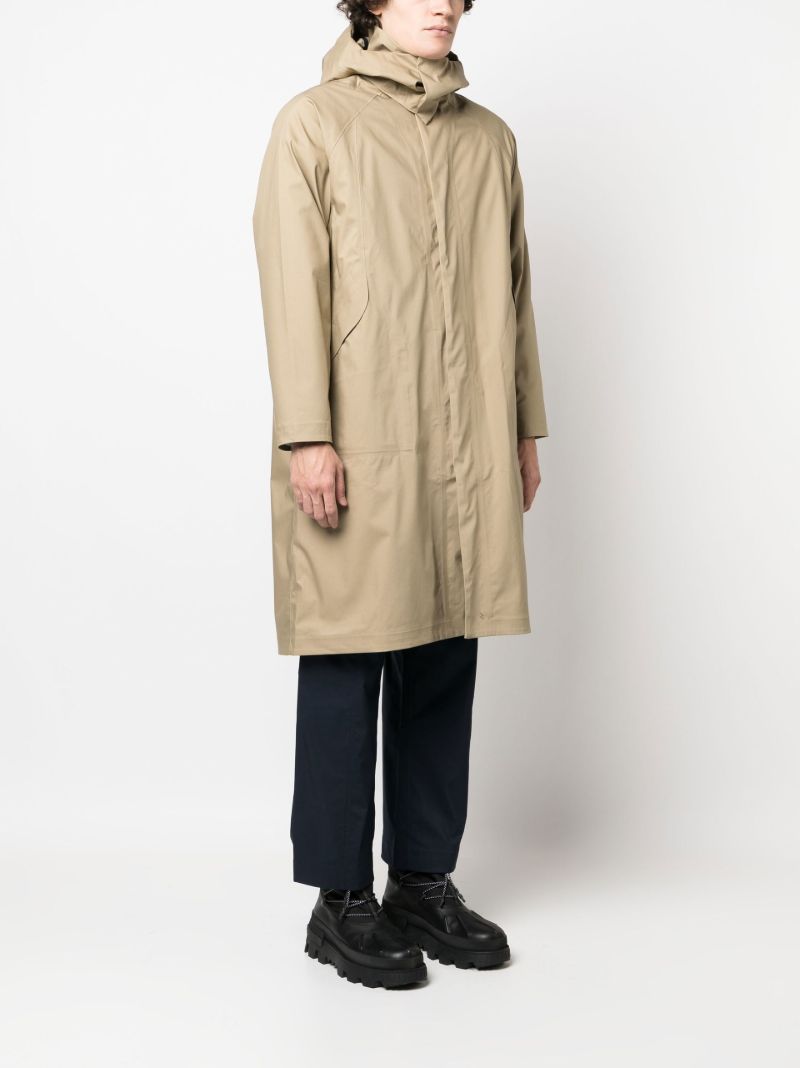 Neutral 3l Hooded Parka Coat