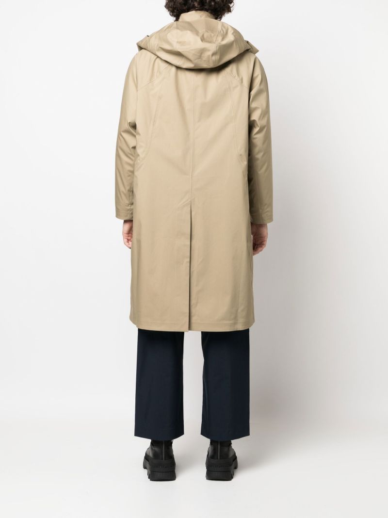 Neutral 3l Hooded Parka Coat