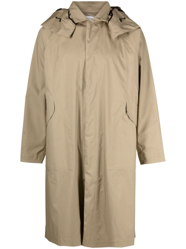 Neutral 3l Hooded Parka Coat