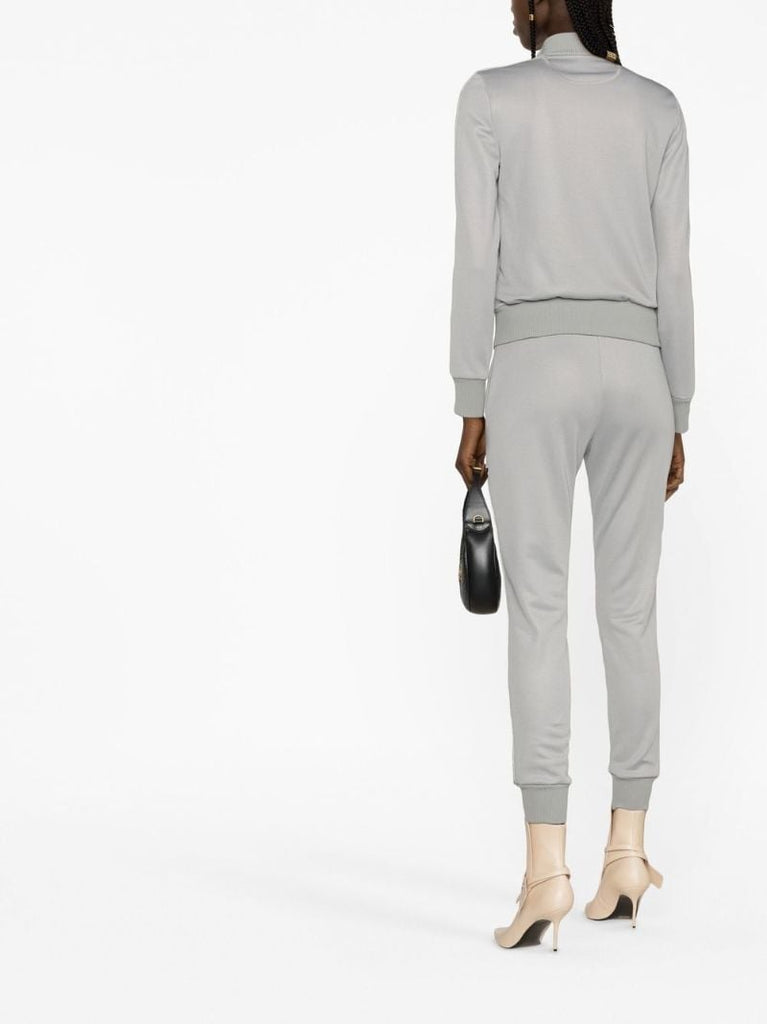 Grey Logo Tape Tracksuit