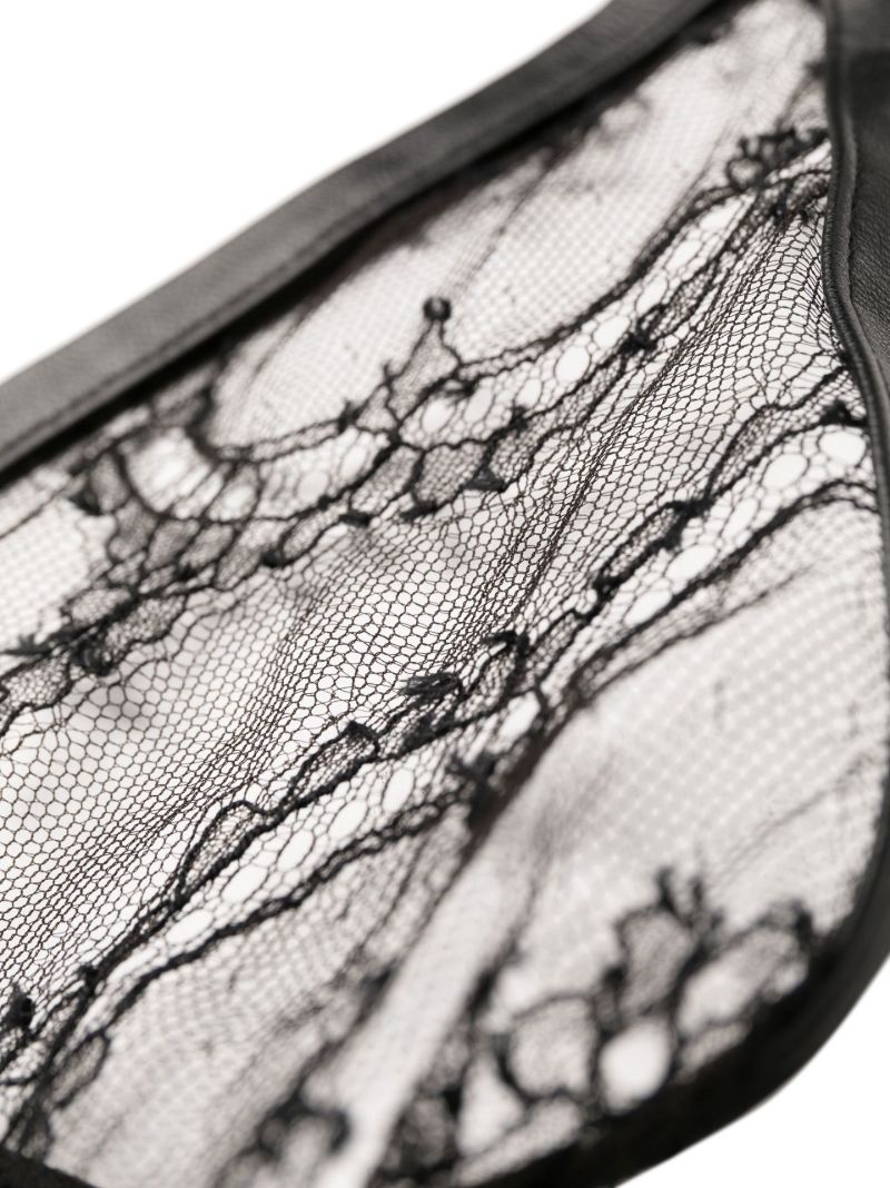 Black Lace-detail Camisole