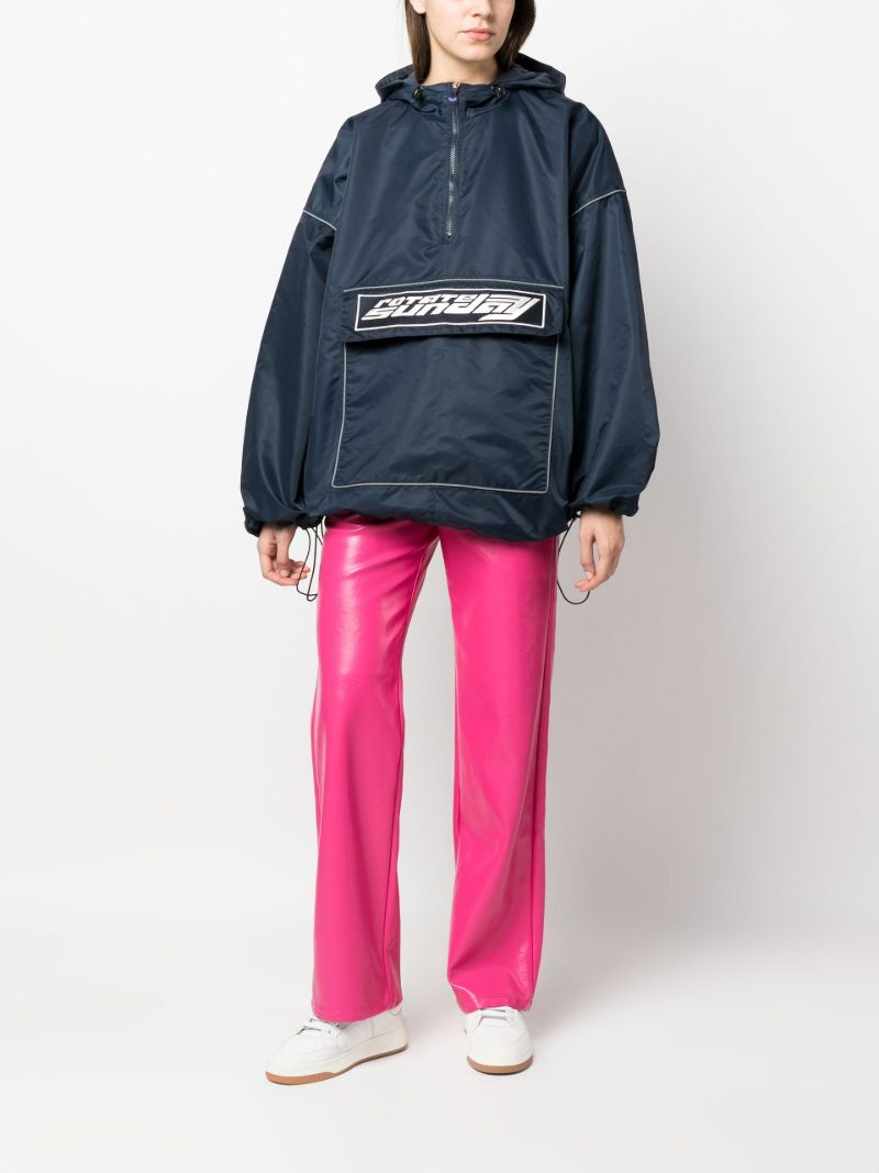Blue Juliet Hooded Jacket