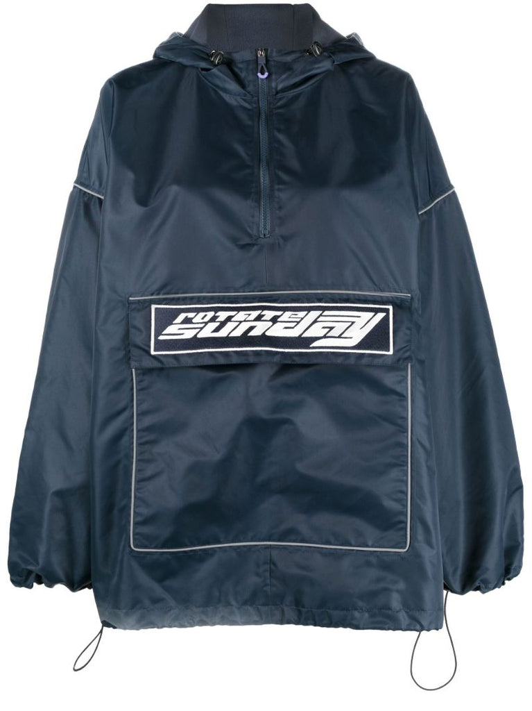 Blue Juliet Hooded Jacket