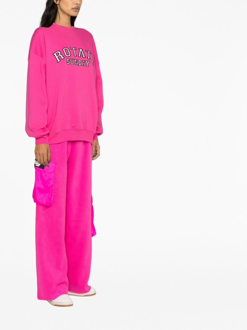 Pink Iris Logo Sweatshirt