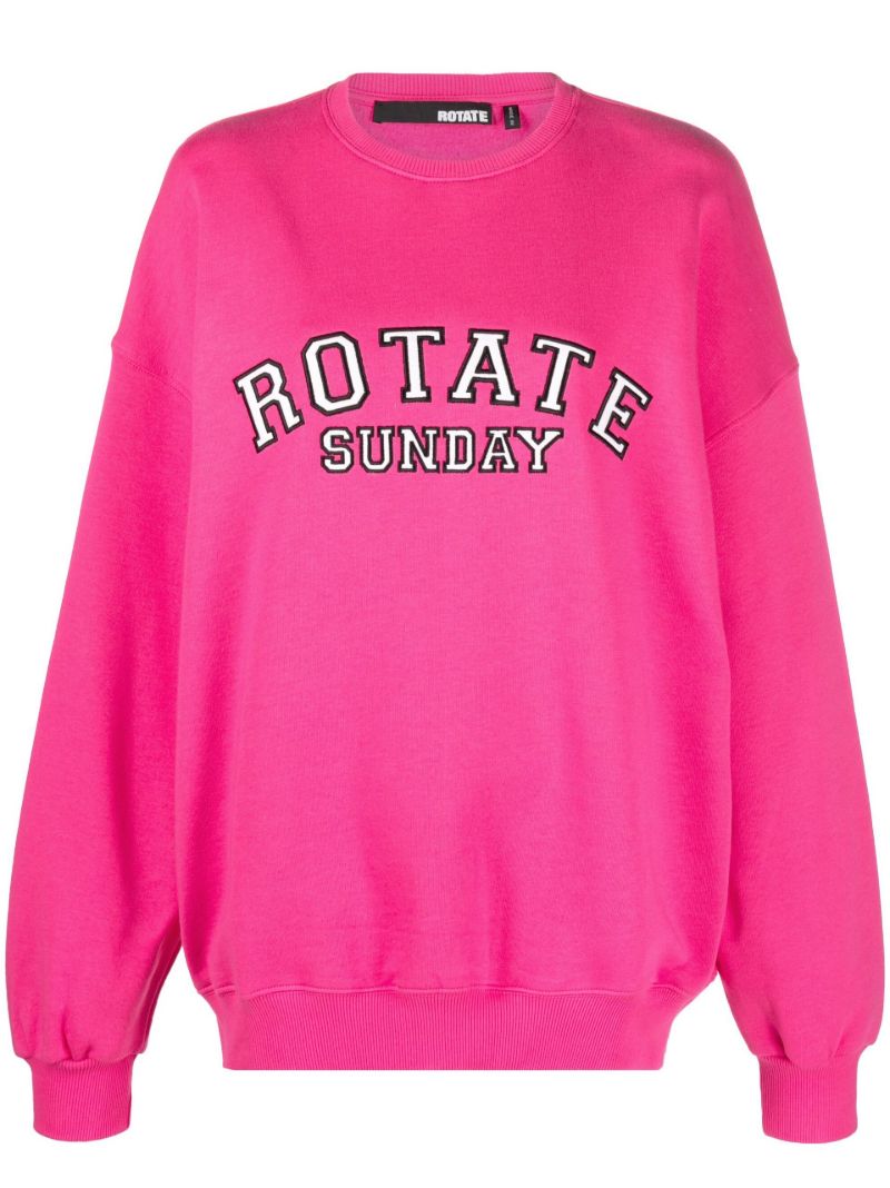 Pink Iris Logo Sweatshirt