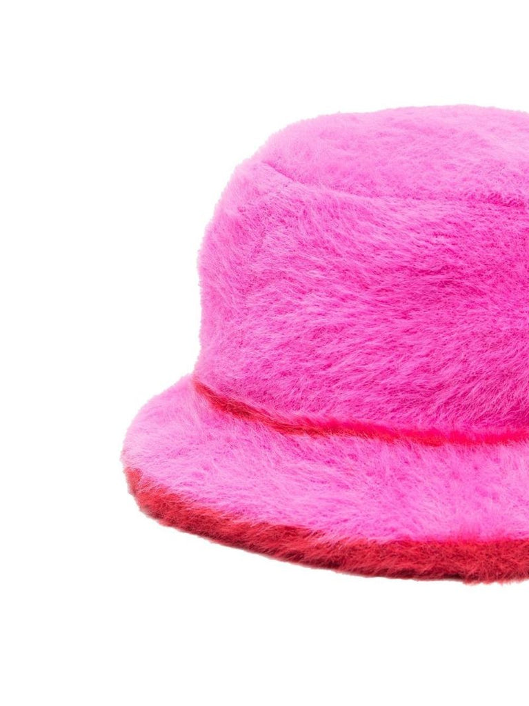 Pink Le Bob Neve Bucket Hat