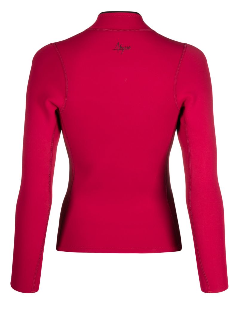 Pink Rell Zipped Surf Top
