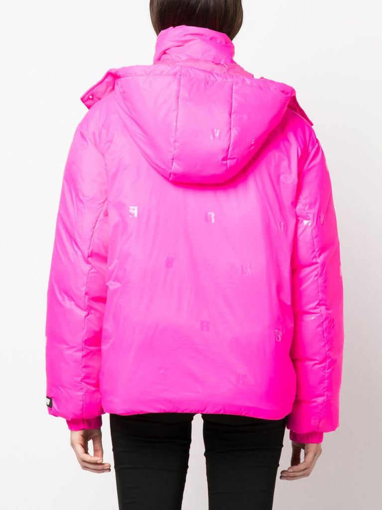 Pink Tina Short Puffer Jacket