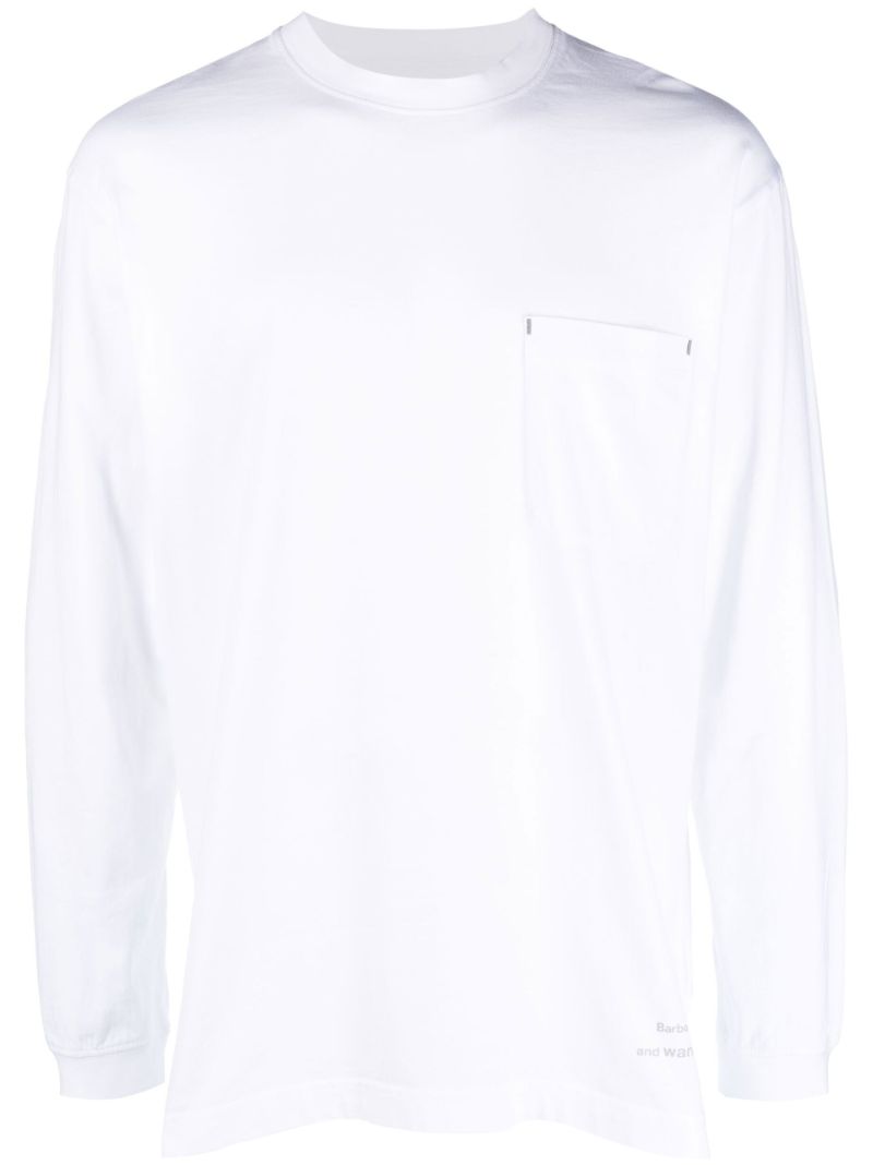 X and Wander White Long Sleeved T-shirt