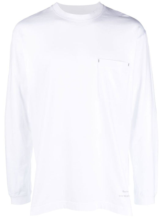 X and Wander White Long Sleeved T-shirt