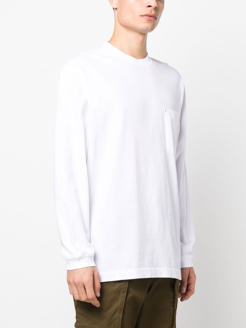 X and Wander White Long Sleeved T-shirt