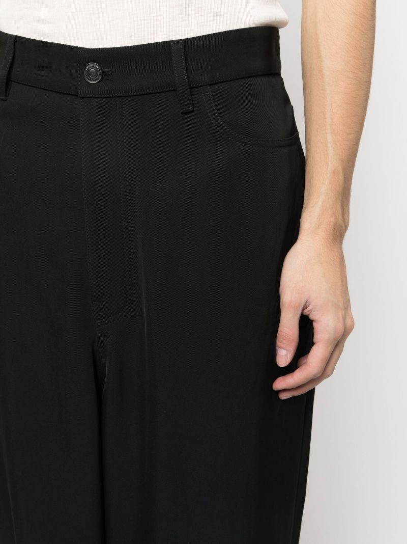 Black Wide-leg Trousers