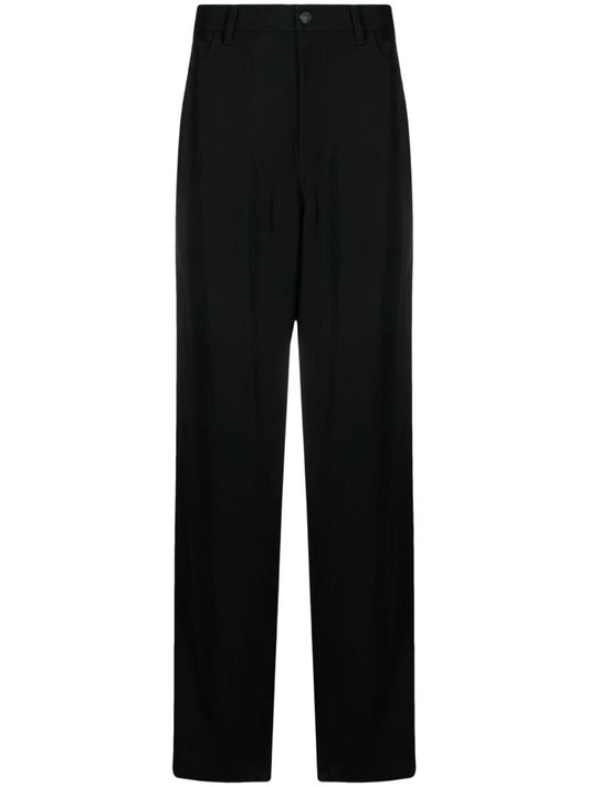 Black Wide-leg Trousers
