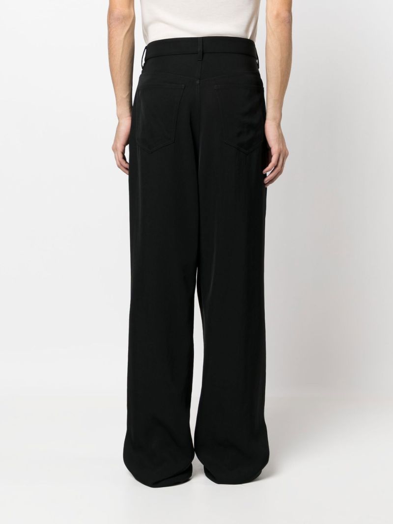 Black Wide-leg Trousers