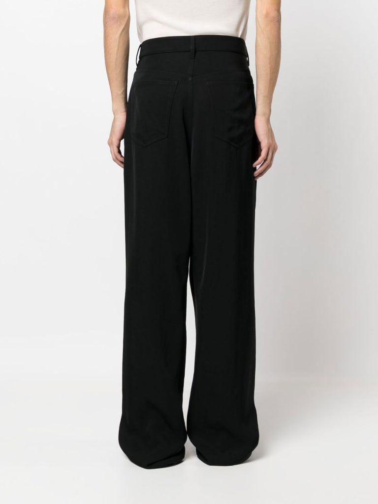 Black Wide-leg Trousers