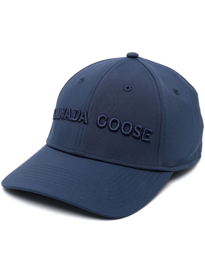Blue Logo Embroidered Baseball Cap