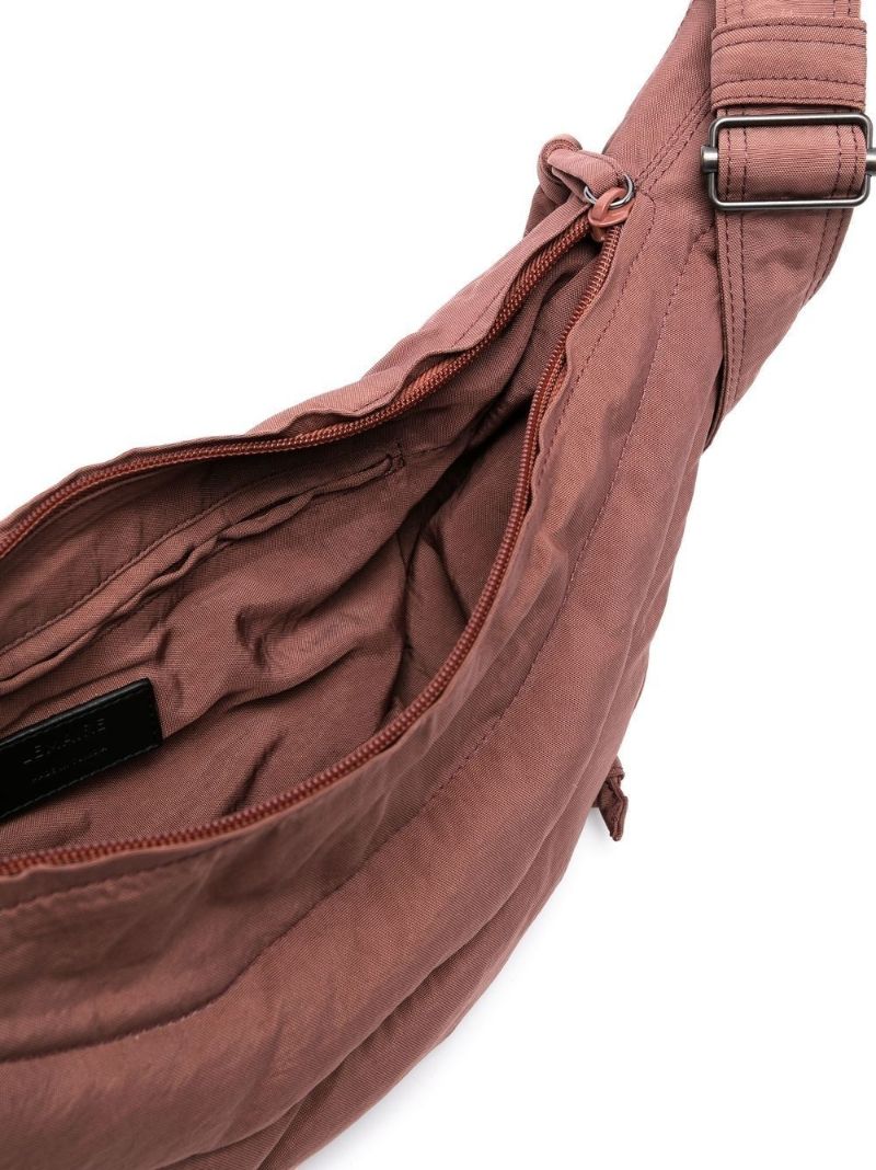 Brown Game Canvas Cross Body Bag