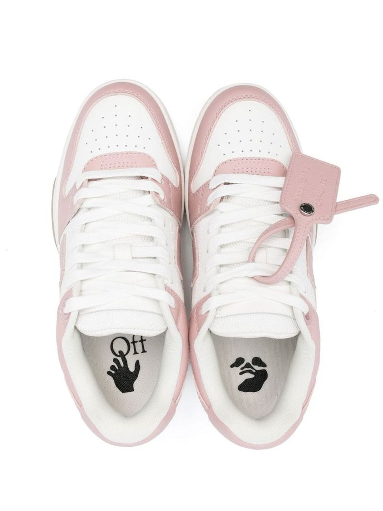 Pink Out of Office Leather Sneakers