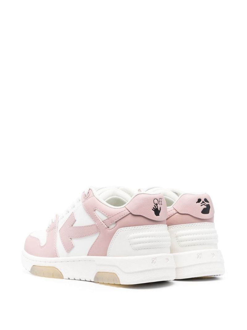 Pink Out of Office Leather Sneakers