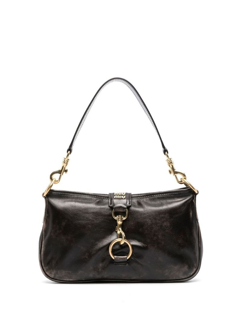 Brown Leather Shoulder Bag