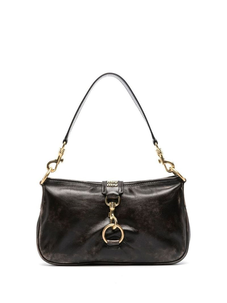 Brown Leather Shoulder Bag