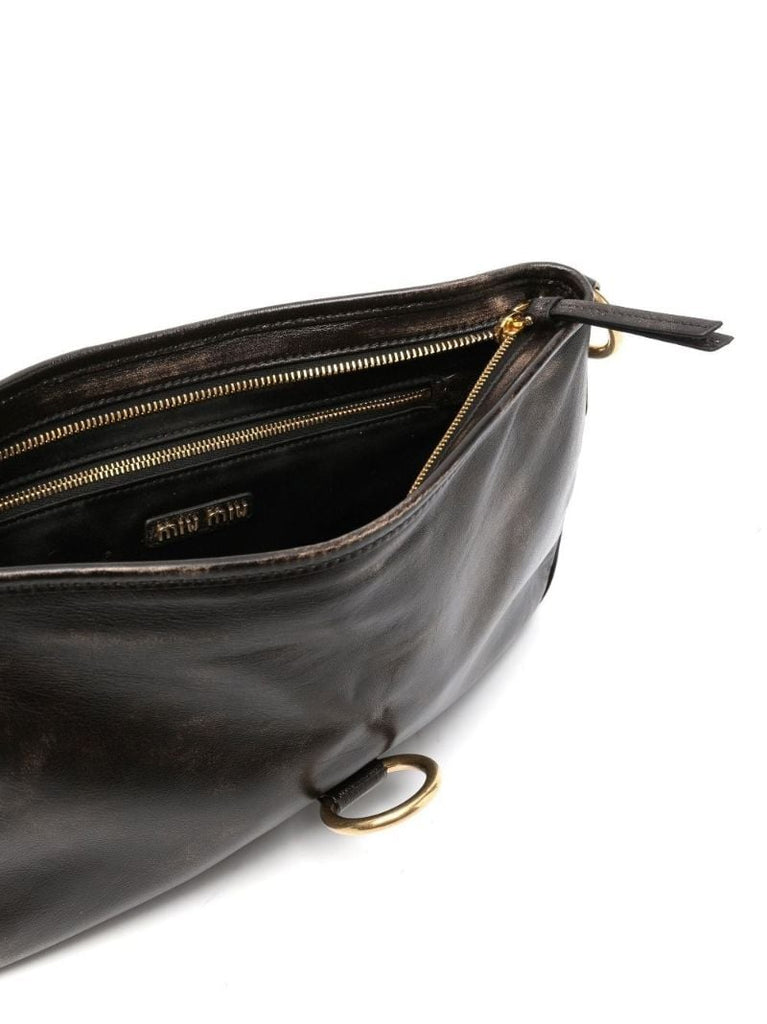 Brown Leather Shoulder Bag