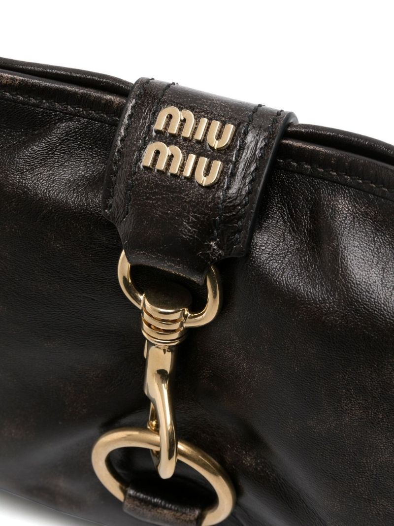 Brown Leather Shoulder Bag