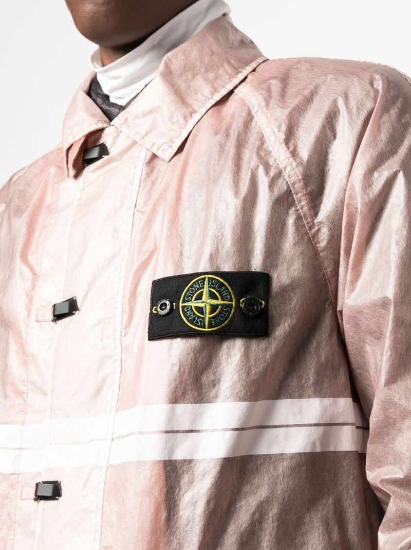 Pink Layered Lightweight Jacket
