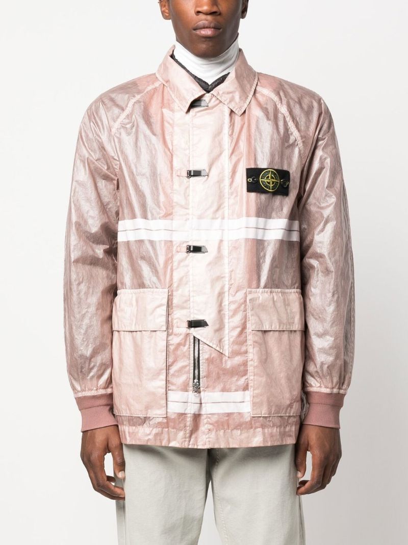 Pink Layered Lightweight Jacket