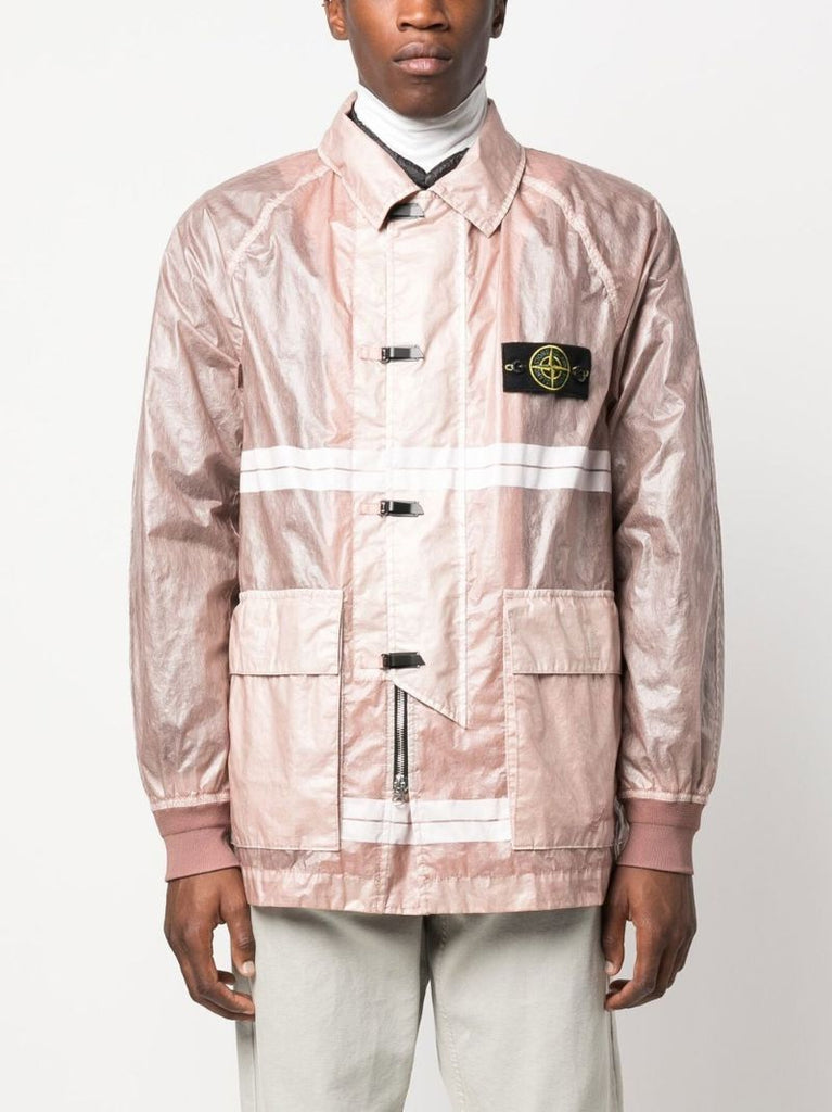 Pink Layered Lightweight Jacket
